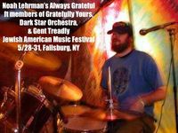 Noah Lehrman’s Always Grateful ft Noah on drumset w/ members of Gratefully Yours, Dark Star Orchestra, & Gent Treadly at Jewish American Music Festival