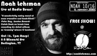 Noah Lehrman Live @ Radio Bean, Burlington, VT!