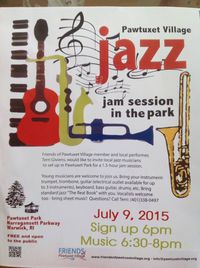 Pawtuxet Village Jazz: Jam Session in the Park