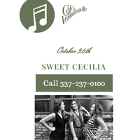 Sweet Cecilia at Cafe Vermilionville