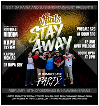 Stay Away Album Release Party