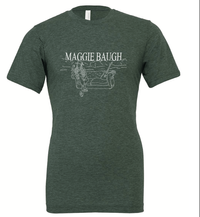 Limited Edition Maggie Baugh Green Outline T-Shirt