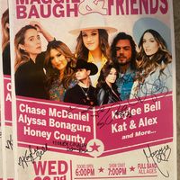 Maggie Baugh & Friends - Signed Poster June 22nd