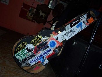 Sean's guitar case. He's been everywhere
