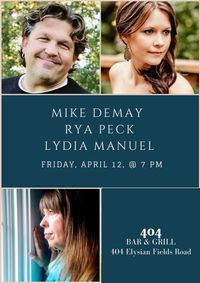 Lydia Manuel, Mike DeMay & Rya Peck