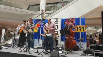 The Night On The Town Band at the Ottawa Jazz Festival (2015).
