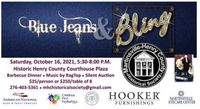 RagTop at Martinsville-Henry County Heritage Center & Museum Blue Jeans & Bling