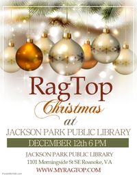 Holiday Cafe Series - RagTop at Jackson Park Public Library 
