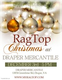 RagTop at Draper Mercantile Christmas Celebration