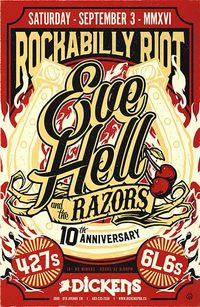 Eve Hell & the Razors 10th Anniversary Party