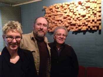 Eliza Gilkyson, Chuck, & Ray Bonneville at Shine Studios Austin, TX
