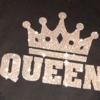 BLACK HOODIE / QUEEN REGULAR