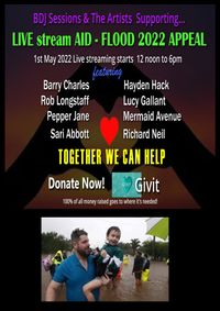 LIVE stream AID - Flood 2022 Appeal