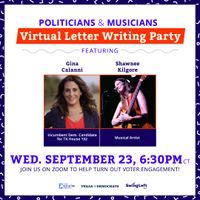 Politicians & Musicians: Letter Writing with Gina Calanni