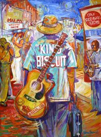 Jesse Cotton Stone at King Biscuit Blues Fest