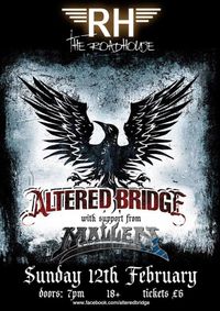 Mallen support Altered Bridge (Alter Bridge tribute band)