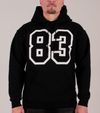 Hoodie 83 original noir & blanc