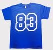 T-shirt 83 original bleu