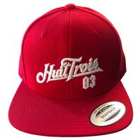 Casquette 83 signature rouge