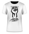 T-Shirt Taktika - Tant que j'respire (blanc)