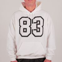 Hoodie 83 original blanc