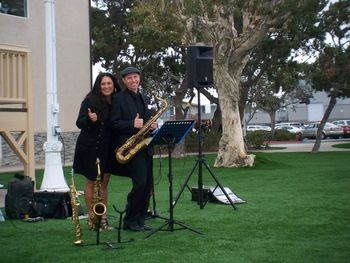 Jim Weiss & Shelle at Admiral Kidd Club
