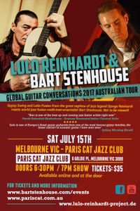 Lulo Reinhardt and Bart Stenhouse - Global Guitar Conversations 2017 Australian Tour