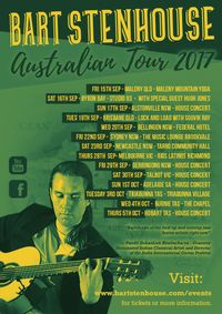 Bart Stenhouse Solo Concert Tour - Adelaide House Concert