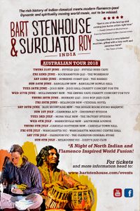 Bart Stenhouse and Surojato Roy in Concert - Kyogle with Special Guest Jo Kelly - Sold Out