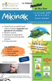La 4e édition de l’événement Mikinak le festival de la tortue de Pike River