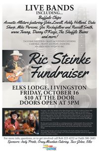 Benefit for Ric Steinke