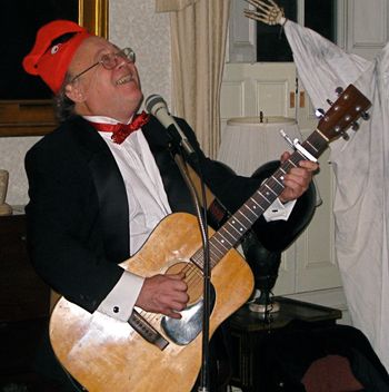 By Don Farias - Singing Lucky Lobster Rag at SENE Halloween Party - RI - Oct 2008
