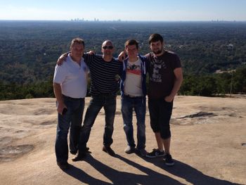 On top of Stone Mountain in Atlanta, Georgia
