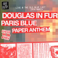 Douglas in Fur w/ Paris Blue & Paper Anthem