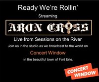 ARON CROSS world-wide LIVE via CONCERT WINDOW