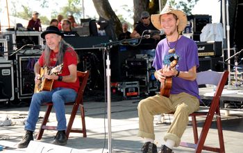 Pat & Pat Duo at the B.R. Cohn Winery Charity Event 2013.
