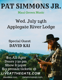Applegate River Lodge w/ David Kai (Full Band)