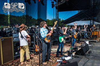 On stage with The Doobie Incident, Lock'n Festival 2015.
