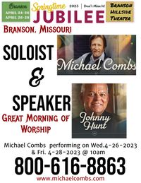 Music by Michael Combs @ The Senior Adult Conference