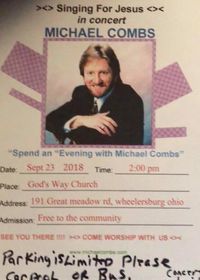 Afternoon with Michael Combs in Wheelersburg, Ohio 