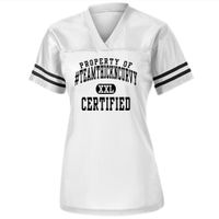 Official #TeamThicknCurvy White & Black Women's Jersey