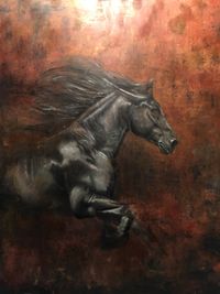 El Trueno Original Oil Painting 