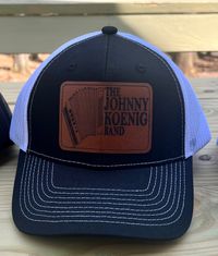 Johnny Koenig Band Hat Black/White