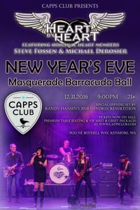 Heart By Heart New Year's Eve Masquerade Barracuda Ball