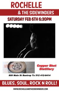 Rochelle & The Sidewinders Live at Copper Shot Distillery!