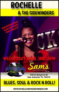 Rochelle & The Sidewinders Live at Sam's Burger Joint!