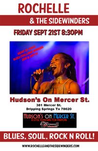 Rochelle & The Sidewinders Live at Hudson's On Mercer St