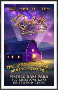 Rochelle & The Sidewinders@Purple Barn!!