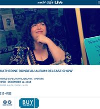 Katherine Rondeau Album Release Show!