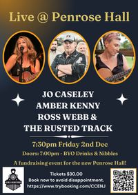 Jo Caseley, Amber Kenny & Ross Webb & The Rusted Track